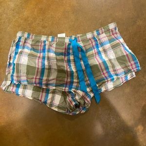 Women’s pajama shorts. Size L